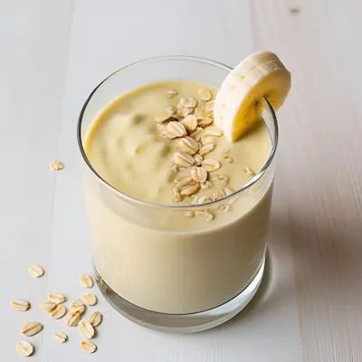 Creamy Banana Oat Smoothie