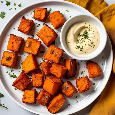 Crispy Baked Sweet Potato Bites